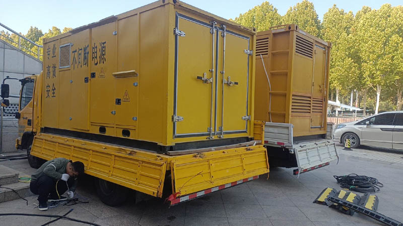 石河子乡柴油发电机组和UPS电源配合使用时的注意事项